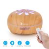 Zokop Aroma Diffuser 2135yk 110V 14W 550ml Brown Plastic with White Remote Controller Colorful Light