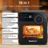 Geek Chef Air Fryer Oven Toaster 4 Slice Toaster Convection Airfryer Countertop Oven,.