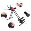 Fitness Club Abdomen Exerciser Straight Linear Type Powerful Private Black