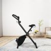 Home Folding Exercise Bike Black