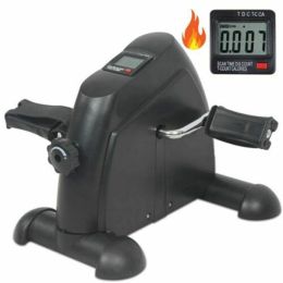 Home Gym Exercise Pedal Mini Stepper Cycling Bike Fitness Trainer Workout Black