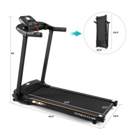 Electric Treadmill Multi-Layer Wide Runway Folding