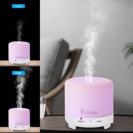 Zokop Aroma Diffuser USB 2358yk 5V 4.5w 120ml White Plastic with Black Remote Control Colorful Lights