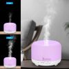 Zokop Aroma Diffuser 2289yk 110V 12W 450ml Plastic with White Remote Control and Colorful Light White