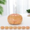 Zokop Aroma Diffuser 2135yk 110V 14W 550ml Brown Plastic with White Remote Controller Colorful Light